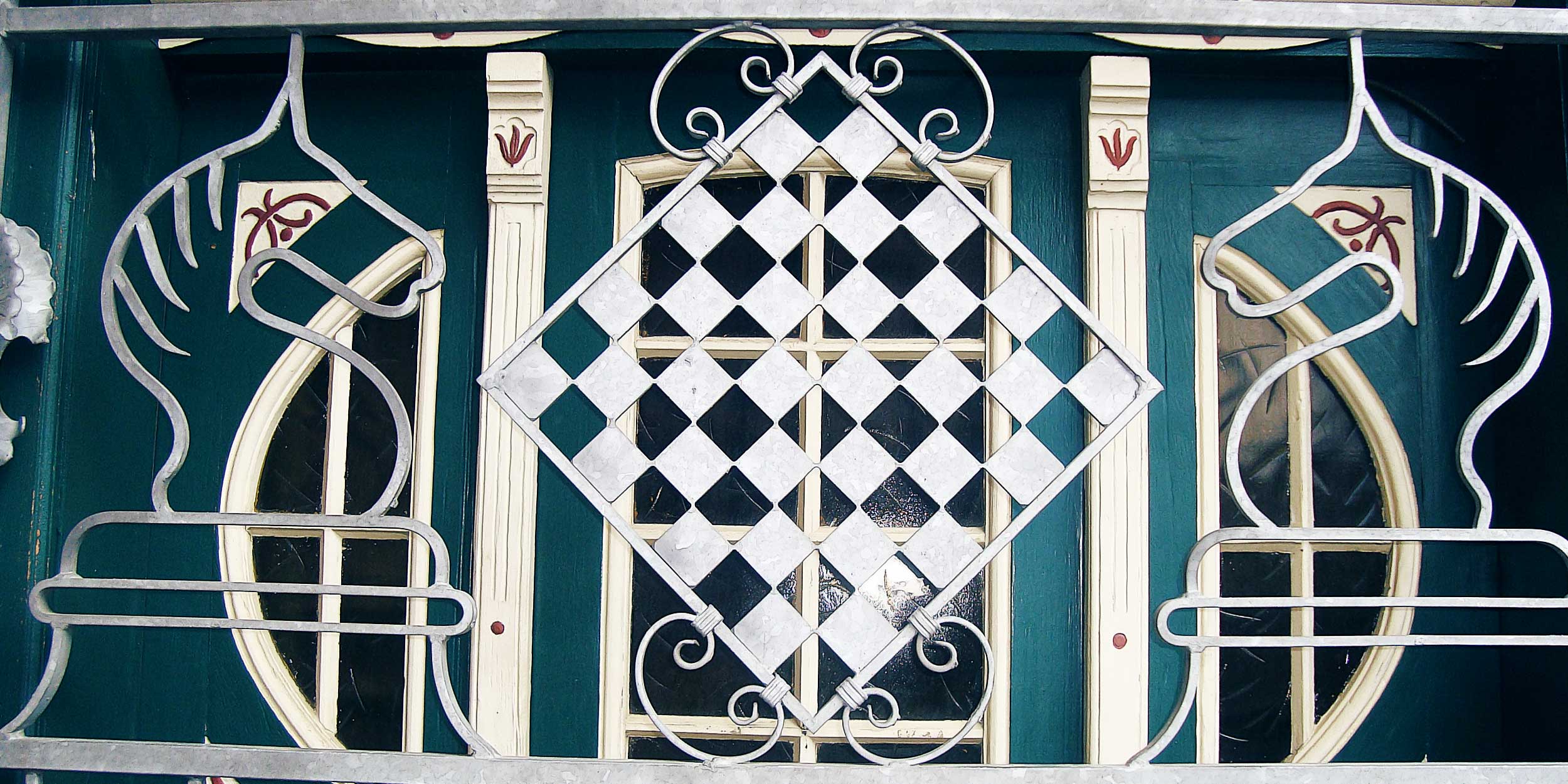 Kunstschmiedearbeit Tür in Ströbeck