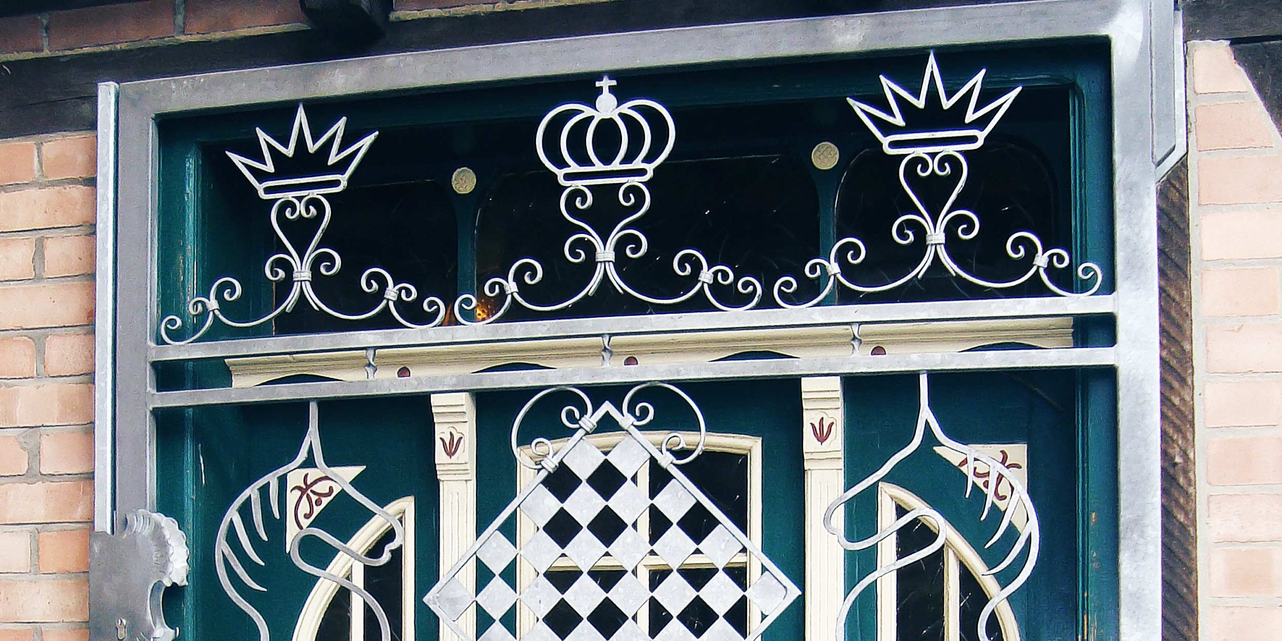 Kunstschmiedearbeit Tür in Ströbeck