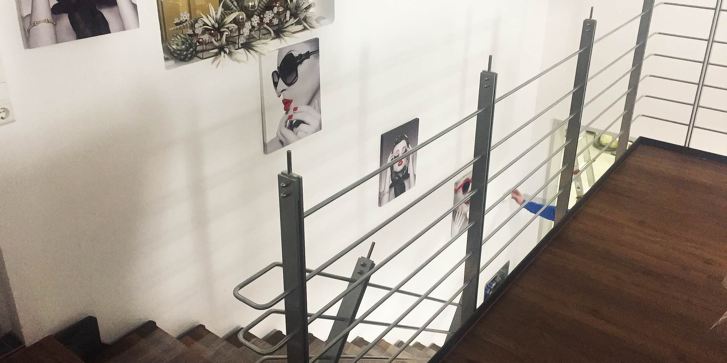 Innengeländer einer Treppe