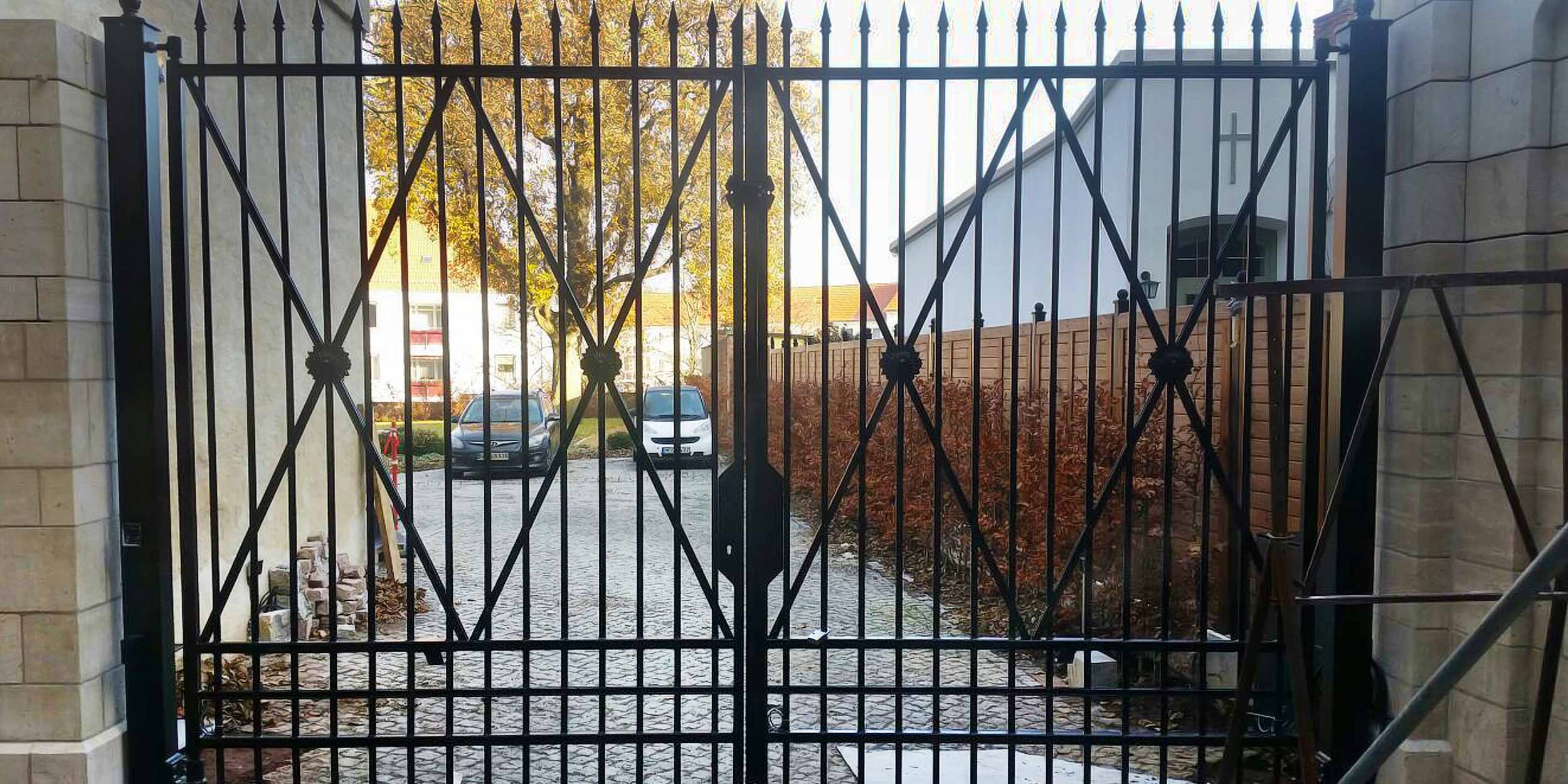 Schmiedeeisernes Tor