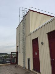 Stahlbau Steigleiter