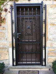 Schmiedeeiserne Tür Schmiedeeiserne Tür