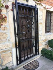 Schmiedeeiserne Tür Schmiedeeiserne Tür