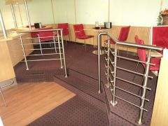 Modernes Edelstahlgeländer Modernes Edelstahlgeländer